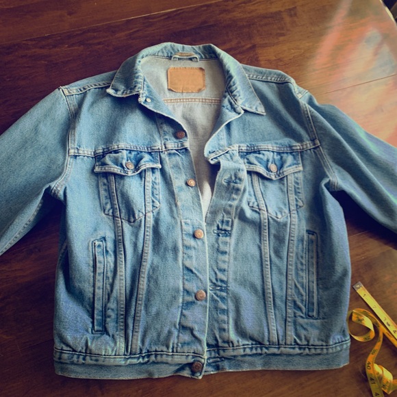 old levi denim jacket